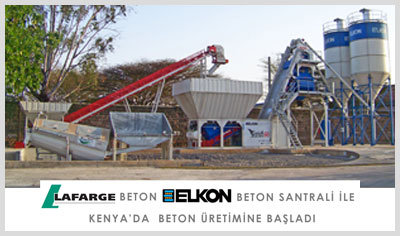 LAFARGE Has Started to Produce Concrete in Kenya with ELKON