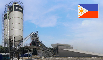Philippines New Concrete Plant in Manila