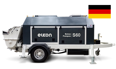 ELKON Stationary Concrete Pump for Hotel Project in Munchen