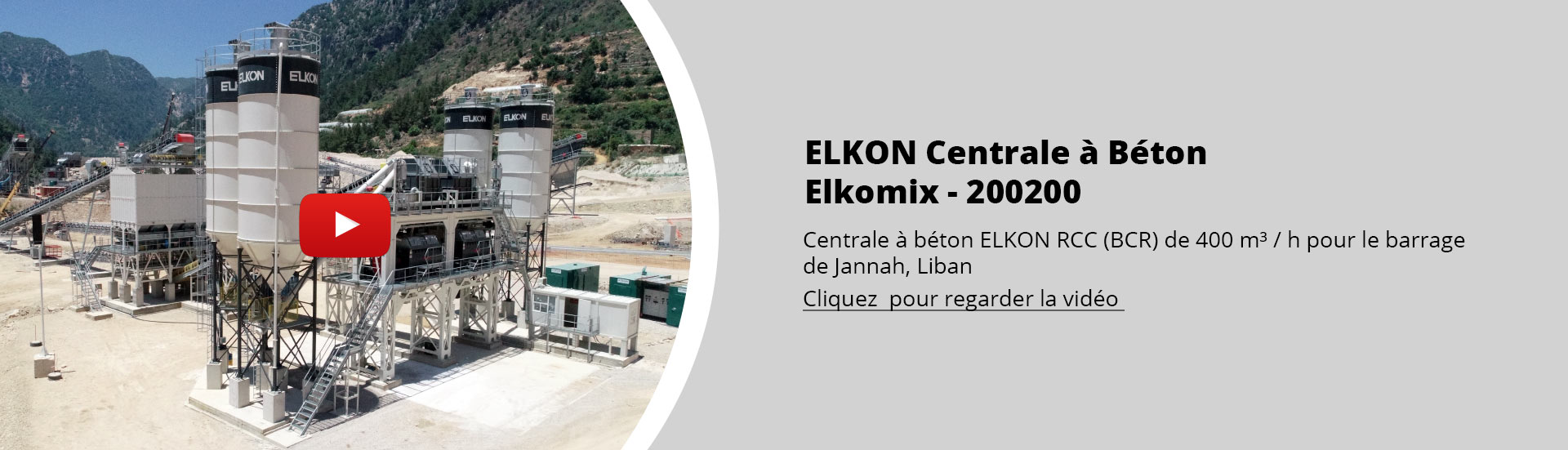 ELKON Centrale à Béton Elkomix - 200200